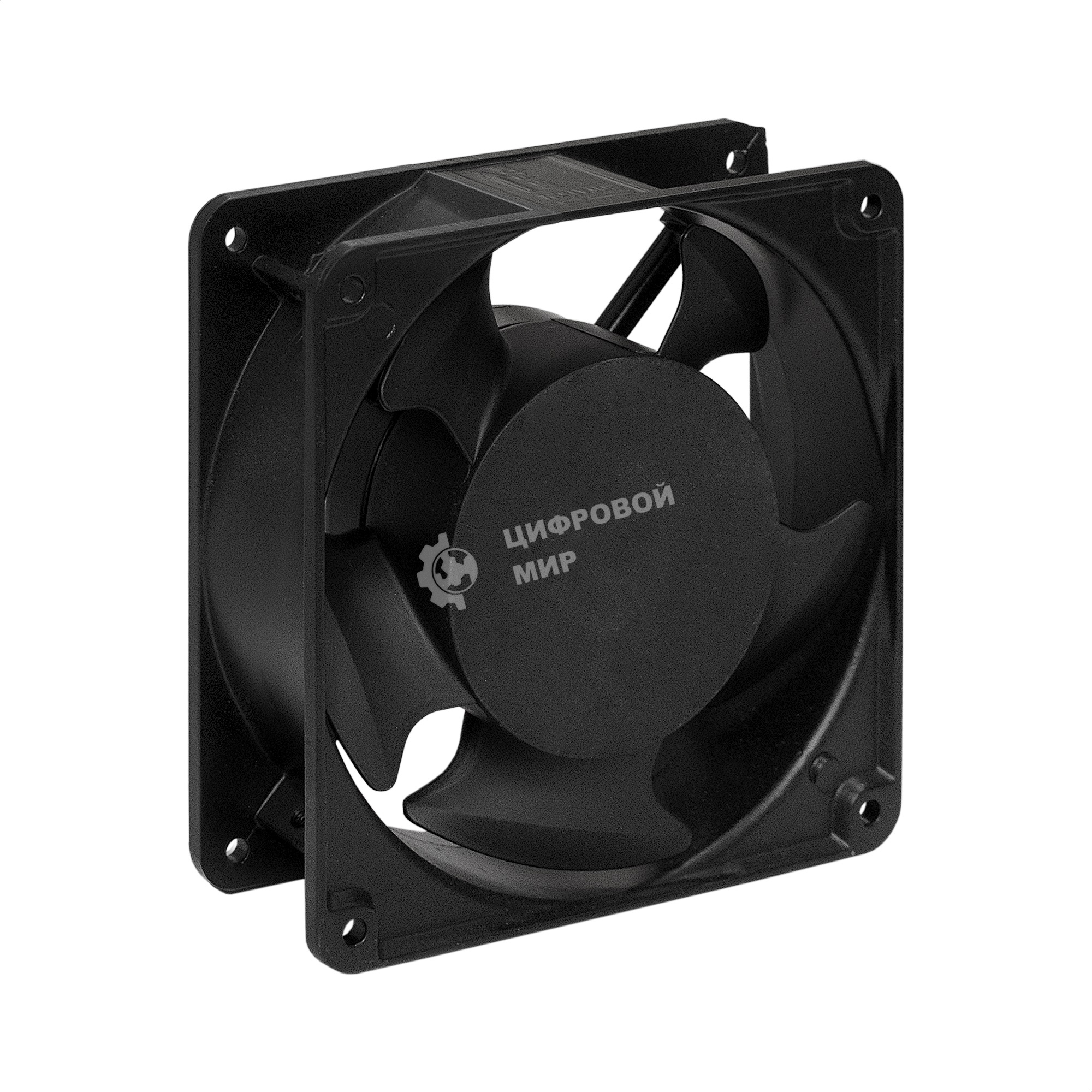 Вентилятор для корпуса ExeGate EX12038BAT черный, 120 мм, 2700 об/мин, 42 дБ