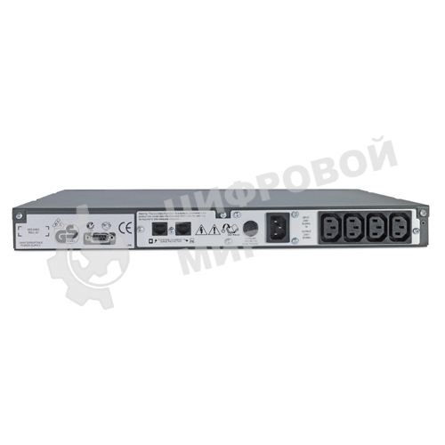 Источник бесперебойного питания APC Smart-UPS SC SC450RMI1U 280Вт 450ВА черный