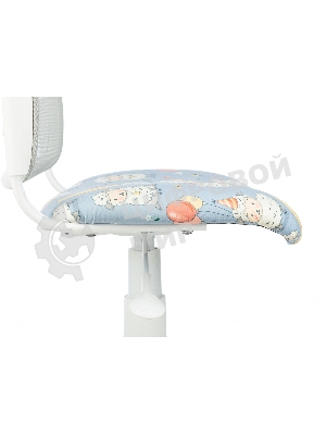 Кресло Бюрократ CH-W296NX TW-02 светло-серый, сетка, 120 кг