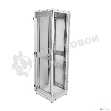 Шкаф телеком. напольный 42U (600x1000) дверь перфорированная (ШТК-М-42.6.10-4ААА) (3 коробки)