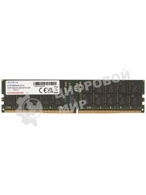 Оперативная память ADATA AD5R560064G40-SHYA, DDR5, 64Gb (1x64 Gb), 5600 MHz, CL46, RDIMM