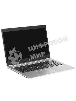 Клавиатура для ноутбука HP Elitebook 840 G5 черная с серебристой рамкой и подсветкой