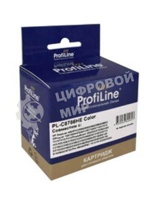 Картридж струйный ProfiLine PL-C8766HE №135 для принтеров HP PS325/375/2613/2713/8153/8453/Officejet 6213/7313 Color водные