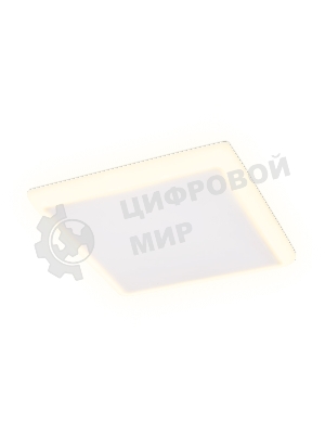 Встраиваемый cветодиодный светильник Ambrella light DCR331 5W+3W 6400K/3000K 85-265V 90*90*32 (A75*75)