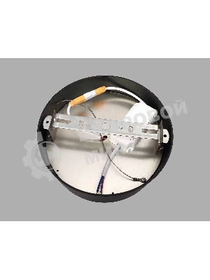 Потолочный светодиодный светильник Ambrella light FV5521 BK черный LED 26W 3000K D220*58 (Без ПДУ)