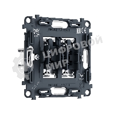 PR115 Механизм 2-клавишного выключателя 10A-250V QUANT PRO