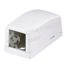 Розетка Panduit (CBX1AW-A) настенная 1 мод. самокл. бел.