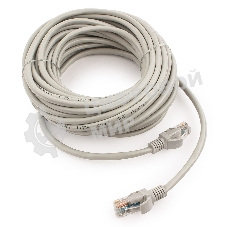 Патч-корд медный UTP Cablexpert PP10-10M cat.5, 10м, литой, многожильный, серый