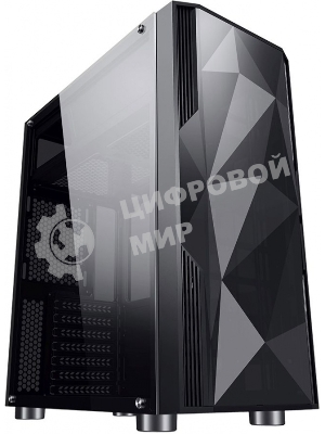 Компьютерный корпус Aerocool/Formula F-3401 (V1) черный без БП ATX 3x120мм 2xUSB 2.0 1xUSB 3.0 audio bott PSU