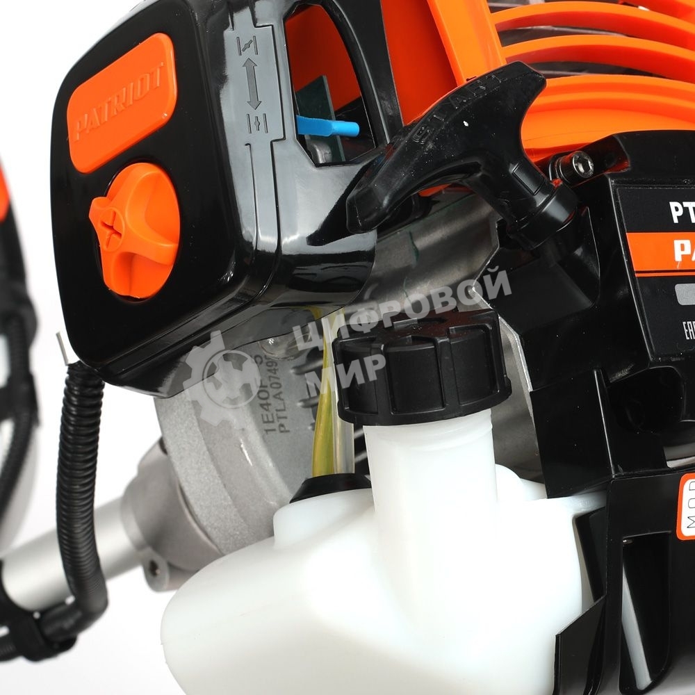 Триммер бензиновый Patriot PT 443 The One (1+1) 1840Вт 2.5л.с. неразбор.штан. реж.эл.:леска/нож