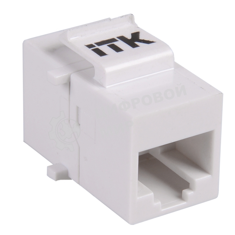 Проходной адаптер cat.5e UTP, RJ45-RJ45, тип Keystone Jack CS7-1C5EU ITK