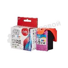 Картридж струйный Sakura F6V16AE (№123 Tri-colour) для HP, триколор, 18 мл., 330 к.