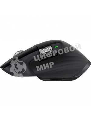 Мышь беспроводная Logitech MX Master 3s графитовый, 8000 dpi, радиоканал, Bluetooth, USB, кнопки - 7