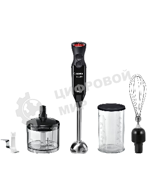 Погружной блендер Bosch MS61B6170 ErgoMixx, 1000Вт