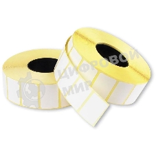 Термоэтикетки Cactus Top CS-TT30201800 сег.:30x20мм самоклей. д.вн.рул.92мм д.вт.40мм 1800шт/рул белый