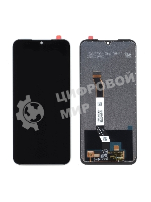 Дисплей для Xiaomi Redmi Note 8T в сборе с тачскрином (orig lcd) черный