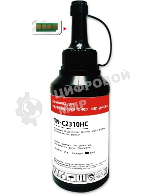 Заправочный комплект Pantum TN-C2310HC черный флакон 65гр. + чип, для устройств BM/BP 2300