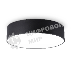 Потолочный светодиодный светильник Ambrella light FV5522 BK черный LED 26W 4200K D220*58 (Без ПДУ)