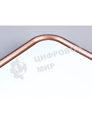 Потолочный светодиодный светильник Ambrella light FZ1271 BK/PGD черный/розовое золото 27W 5000K 350*350*60 (Без ПДУ)