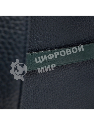Рюкзак Piquadro Materia CA7263W151/BLUVE синий/зеленый натур.кожа
