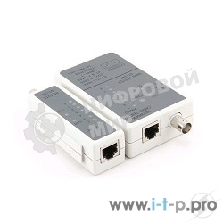 Тестер LAN Gembird NCT-1, для RJ-45, RG-58