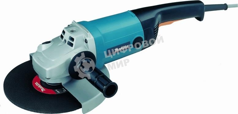 Угловая шлифовальная машина машина Makita 9069 2000Вт 6600об/мин рез.шпин.:M14 d=230мм