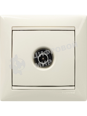 Розетка телевизионная Legrand 774329 TV Valena звезда 1,5Дб 2400МГц (слоновая кость)