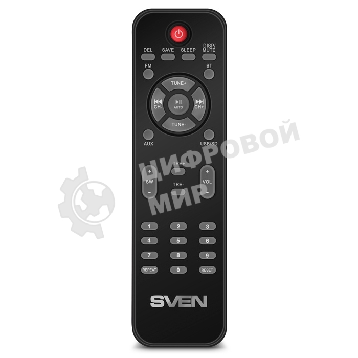 Акустическая система 2.1 SVEN MS-2080/70 Watt/~220V 50Hz/FM-тюнер, USB/SD, дисплей/BLUETOOTH/ПДУ/Black