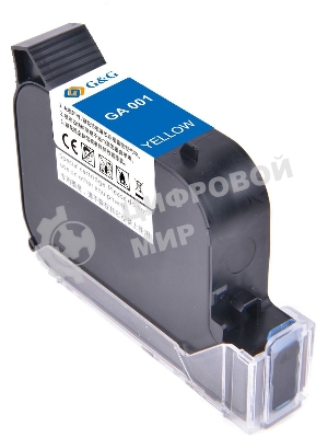 Картридж струйный G&G GA-001Y желтый (42мл) для G&G GG-HH1001