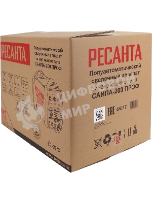 Сварочный полуавтомат Ресанта САИПА-200ПРОФ (MIG/MAG)