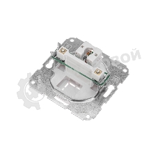 Розетка компьютерная Kranz RJ45 DEA с/у мех. белый