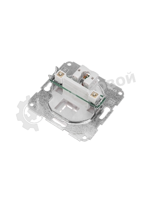 Розетка компьютерная Kranz RJ45 DEA с/у мех. белый