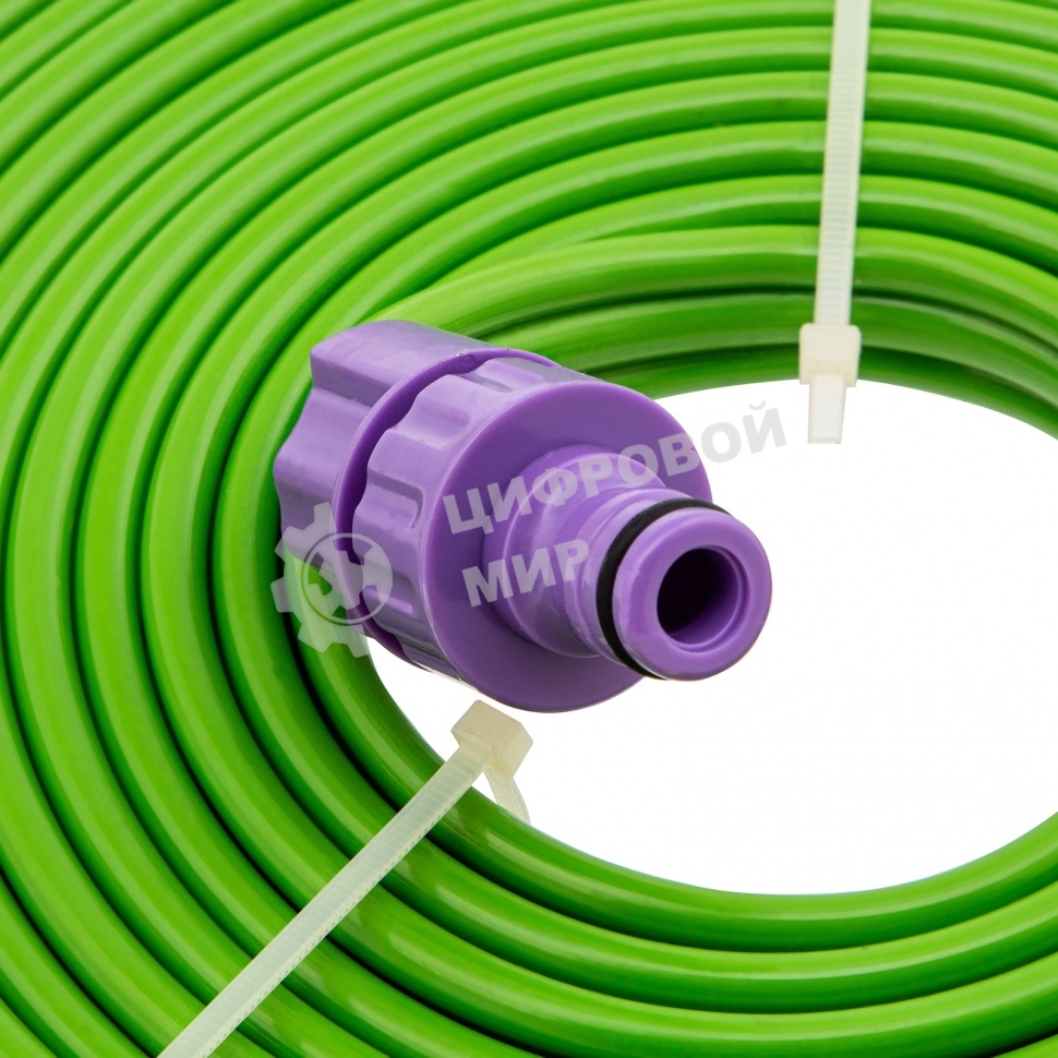 Шланг для капельного полива растений Palisad 3-рукавный, 7,5 м