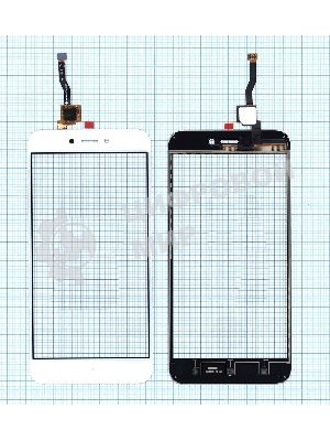 Сенсорное стекло (тачскрин) для Xiaomi Redmi 5A, белое