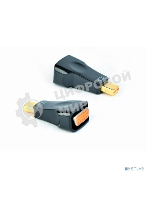 Переходник miniDisplayPort - VGA, Cablexpert A-mDPM-VGAF-01, 20M/15F, черный, пакет