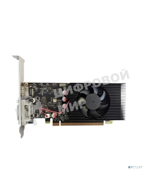 Видеокарта CBR GeForce GT 1030, 2 GB GDDR5, 64 bit, HDMI, DVI-D, GPU 1228 MHz