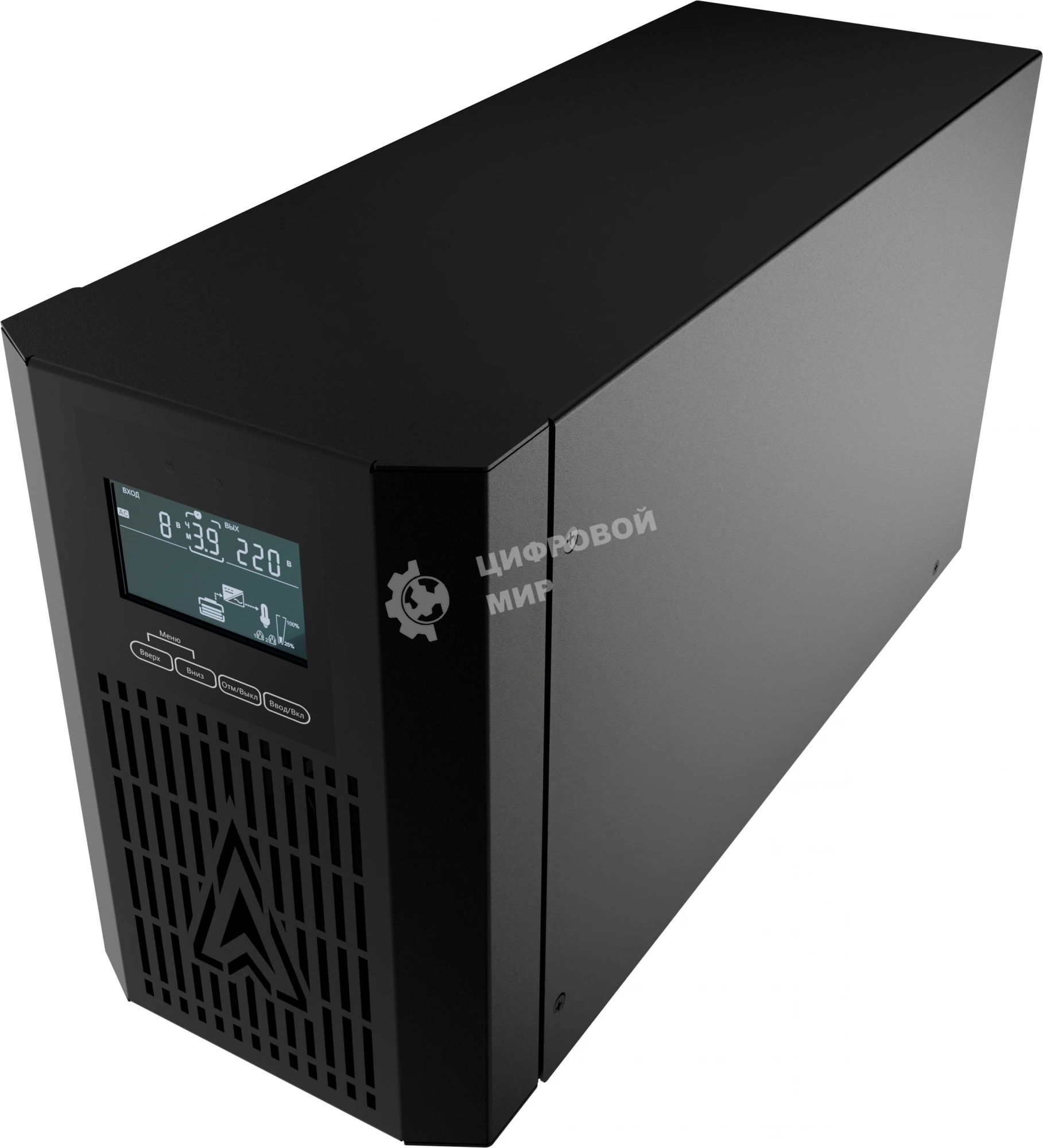 Источник бесперебойного питания Импульс ФОРА Н 3000 3000Вт 3000ВА черный без батареи