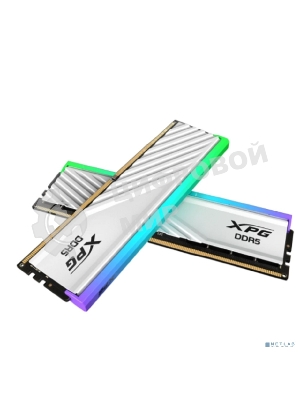 Оперативная память XPG Lancer Blade, DDR5, 32GB (2x16GB), 6000MHz, CL30, DIMM, с радиаторами, RGB, белый
