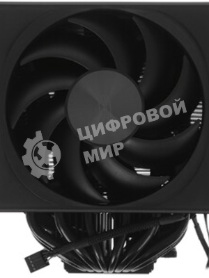 Кулер для процессора PCCooler RZ820 Display BK (290W, 4-pin PWM, LED, 169mm, Al/Cu, 8x6mm, 1x140mm + 1x150mm, 71.9/78.7CFM, 27.1/35.8dBA, 1500/2500RPM, S: 1851/1700/1200/115X/20XX, AM5/AM4, black)