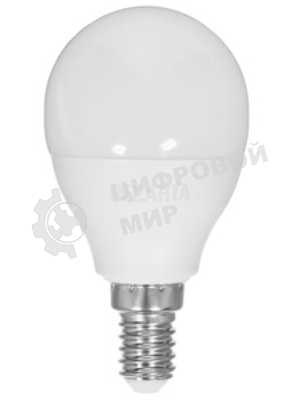 Лампа светодиодная LL-R-G45-7W-230-4K-E14 (шар