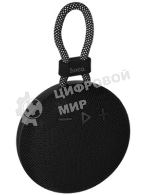 Портативная колонка круглая HOCO BS60, черный