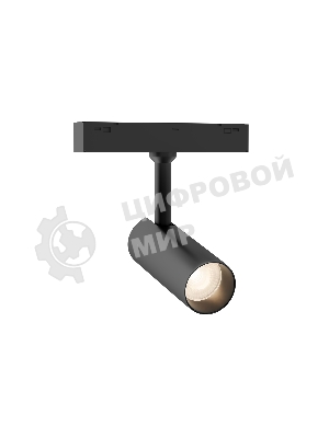 Трековый акцентный светильник Ambrella light GL4405 BK черный IP20 7W 3CCT 3000-6000K SMART 48V 24° D35*90