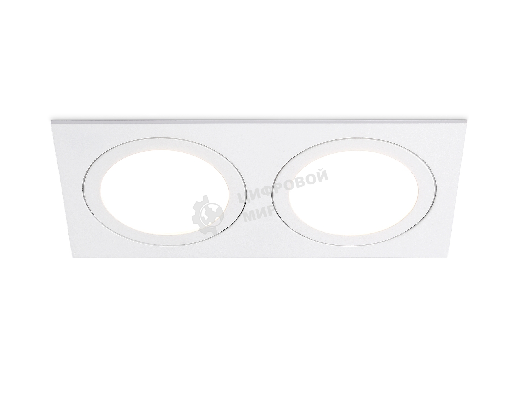 Светильник Ambrella light TN51826/2 WH белый GX53/2 max 15W 215*110*39