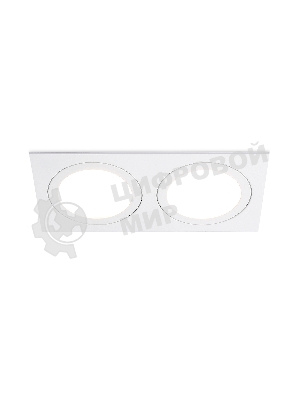 Светильник Ambrella light TN51826/2 WH белый GX53/2 max 15W 215*110*39