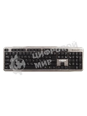 Клавиатура проводная ExeGate LY-401 (EX264086RUS), USB, серебристый