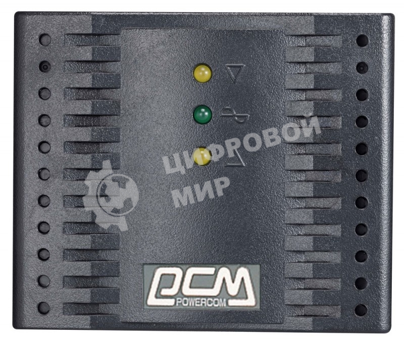 Стабилизатор напряжения Powercom TCA-2000 1000Вт 2000ВА черный
