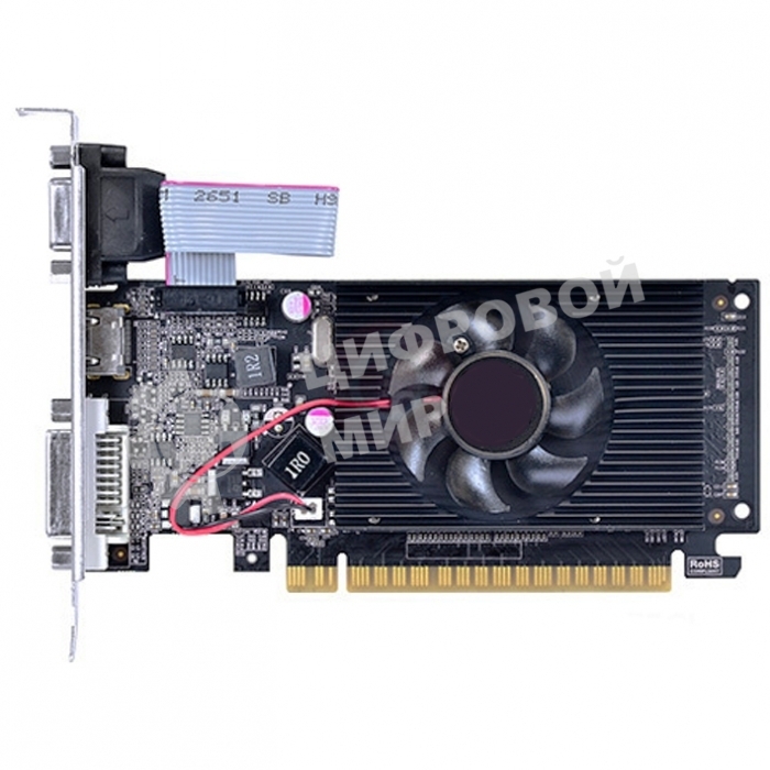Видеокарта Sinotex GT210 (16SP) 1G 64BIT DDR3 (DVI/HDMI/CRT) PCIE, NK21NP013F, RTL 50
