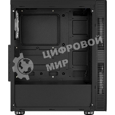 Компьютерный корпус Aerocool/Formula Python (3xUSB, 2xAudio, 0.5 мм,2x200 мм FAN, прозрачная стенка-закаленное стекло, ATX, без БП)