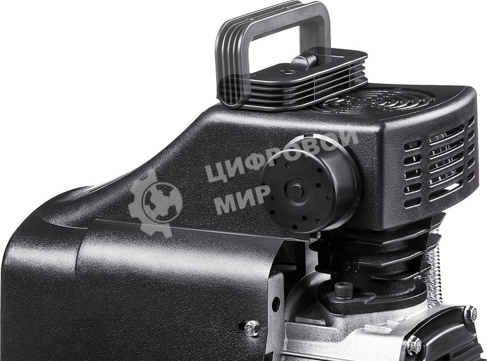 Компрессор воздушный безмасляный, 200 л/мин, 6 л, 1500 Вт, Зубр