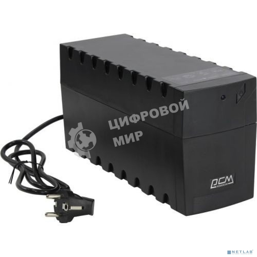 Источник бесперебойного питания Powercom RPT-800AP EURO 480W USB